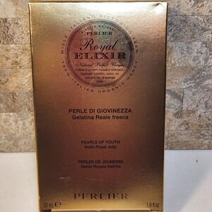 Perlier Royal Elixir Pearls of Youth Fresh Royal Jelly 1.6oz 50ml New Sealed